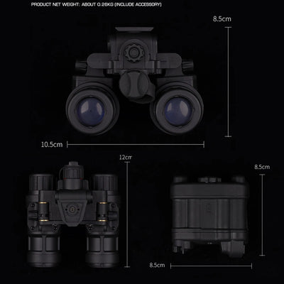 Tactical Headset  Helmet Set with Night Vision Goggles Model & Signal Light & NVG Bracket & Free Battery Pack & Helmet Cover Etc