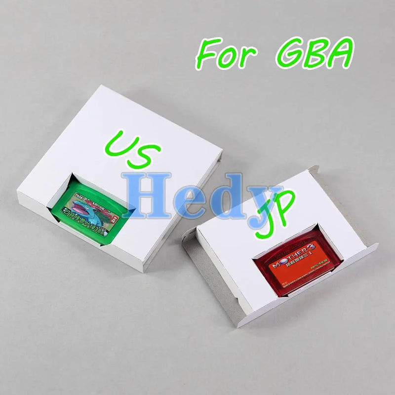 1PC Carton Replacement Cardboard Inner Inlay Insert Tray For GB GBC GBP GBASP GBA Game Cartridge US Version JP Version