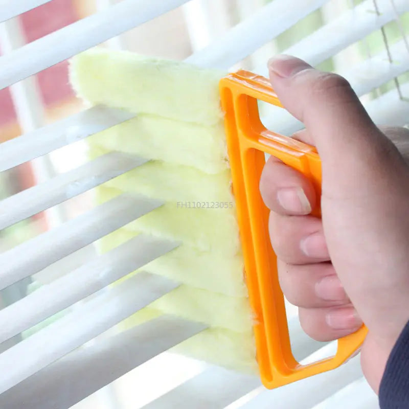 Useful Blind Blade Cleaning Cloth Window Cleaning Brush Microfiber Air Conditioner Duster car electric fan Cleaner Washable tool