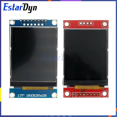 1.77 1.8 inch TFT LCD Module LCD Screen SPI serial 51 drivers 4 IO driver TFT Resolution 128*160 1.8 inch TFT interface