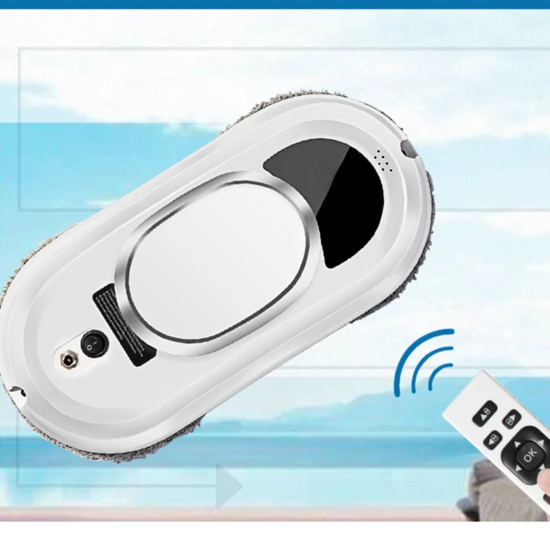 Robot Vacuum Cleaner Electric Window Cleaning Robot Glass limpiacristales Remote Control Water Spraying Window Cleaning Device