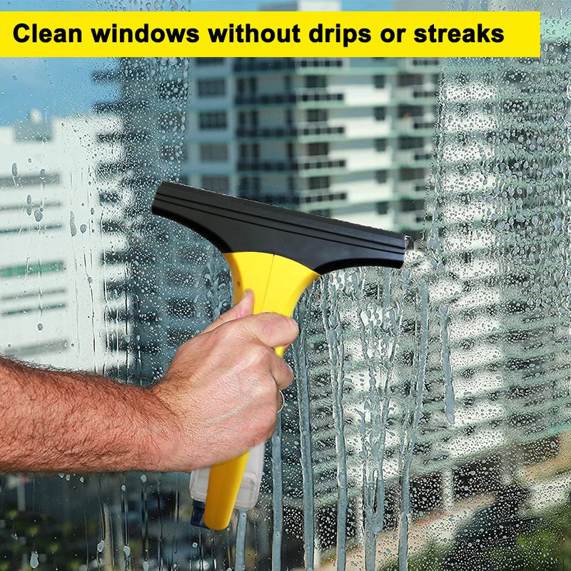 Electric Window Wiper Glass Cleaning Machine Vacuum Cleaner for Glass and Countertop Scraper Reflector Cleaning For Household