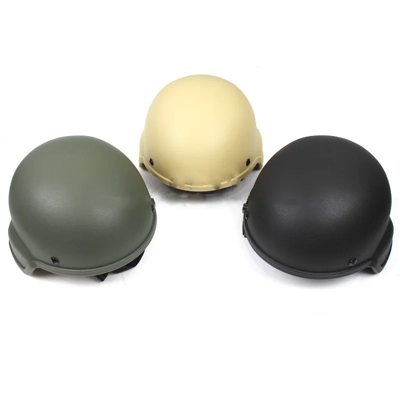 Military Helmet Kids CS War Gaming Cosplay Outdoor Sports Head Protector Combat Safety Security Tactical  Protective Gear