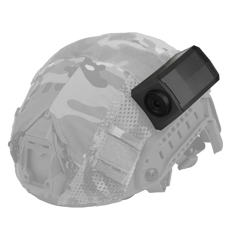 Tactical Helmet Camera Model with Hook Loop Fast Helmets Decoration Camera Props Shooting CS Game Helmet Equipment