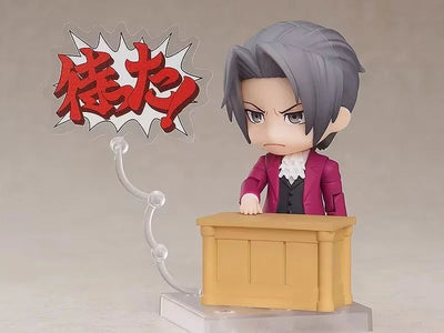 Anime Ace Attorney Phoenix Wright 1761 Miles Edgeworth 1762 Articulated PVC Action Figure Boxed Figure Doll Decoration 10cm