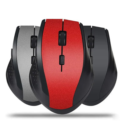 2.4Ghz Wireless Mouse Gamer for Computer PC Gaming Mouse With USB Receiver Laptop Accessories for Windows Win 7/2000/XP/Vista/98