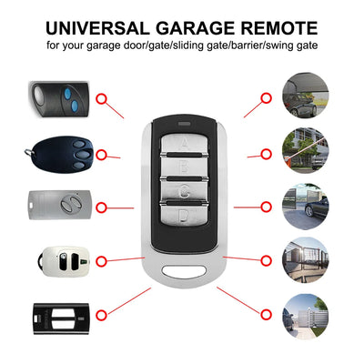 Multi Frequency 280-900MHZ Garage Door Remote Control Copy Duplicator 433mhz 868mhz Garage Remote Multi Brand Remote Control