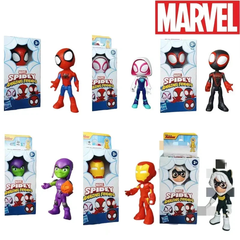 Spidey And His Amazing Friends Legends Spiderman Marvel Spider Man Action Figure Doll Figures Figurine For Children Kid Gift To