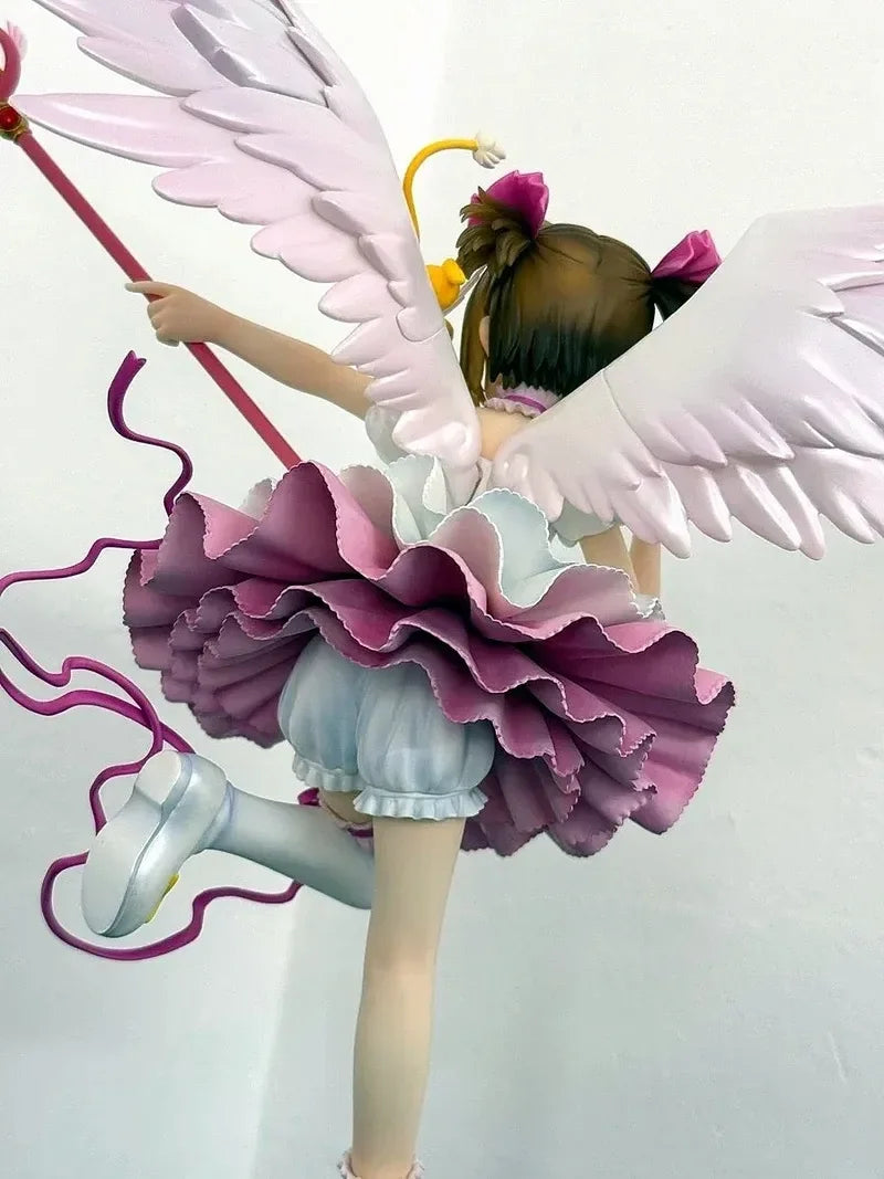 Hot Stock Cardcaptor Sakura Anime Kinomoto Figure Pvc Action Figurines Lovely Girl Collectible Model Adult Doll Desktop Toy Gift