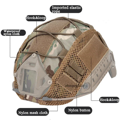 Tactics Helmets Cover for Fast MH PJ BJ Helmet Accessories Airsoft Headwear