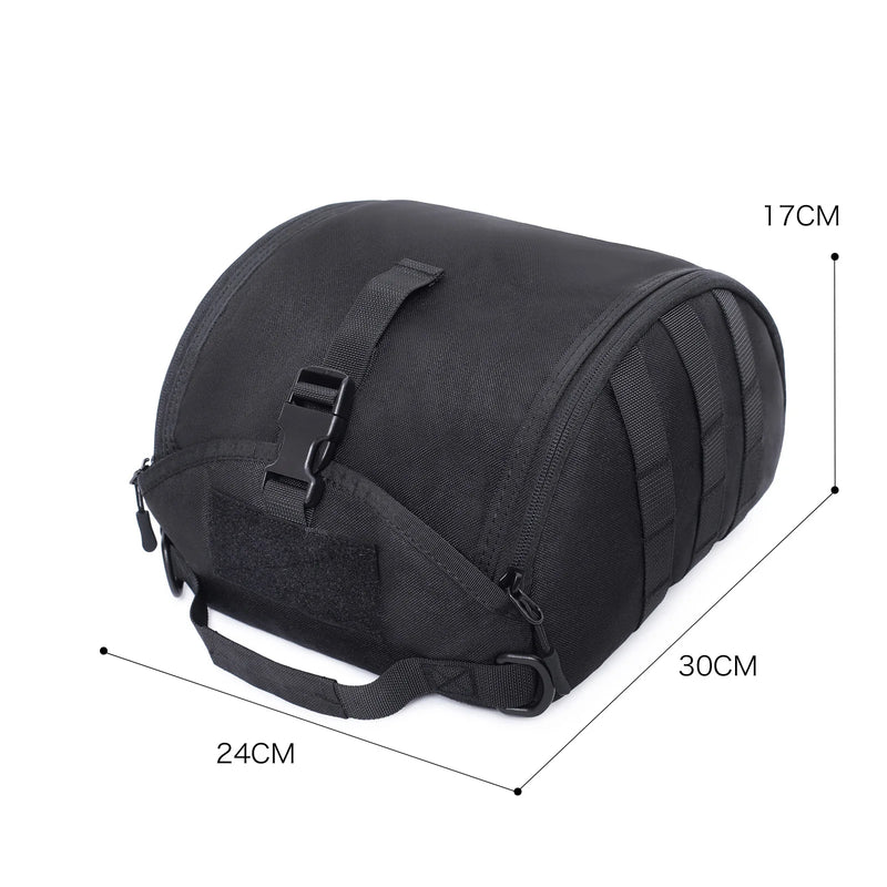 Tactical Helmet Bag Pack,Multi-Purpose Molle Storage Carrying Pouch for Sports Hunting Shooting Combat Helmets