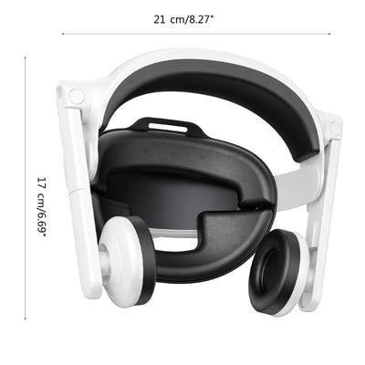 Replacement Head Straps with 1000mAh Battery For Quest3 VR Accessories Reduce Head Pressure for Quest3 Strap