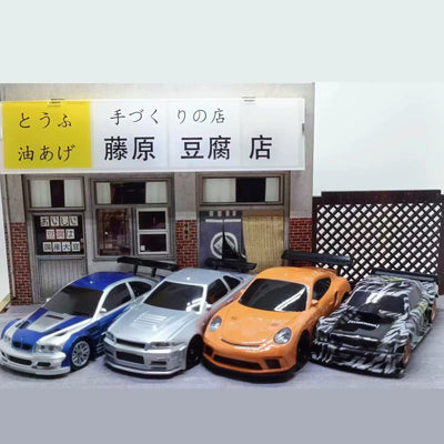 1/43 Mini Drift Race RC Car Four-wheel Drive RTR 4WD Radio 2.4G Racing Drifting High Speed Remote Control Model Toy Boys Gift