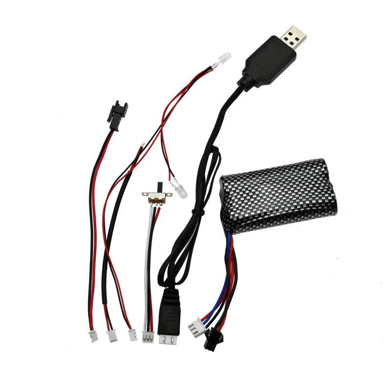 Mn99S 90  Full Scale 2.4g Remote Control Rc Parts Electronic Equipment Set Kit Upgrade Accessories