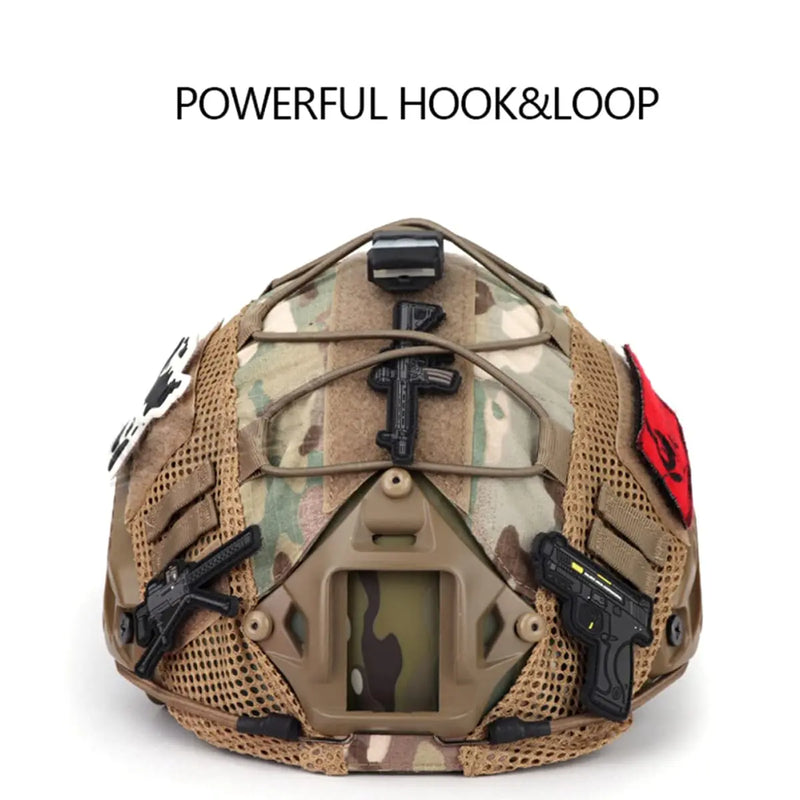 Multicam Helmet Cover Airsoft Hunting Accessories CS Shooting Game Helmet Cloth OPS-Core High Speed PJ BJ MH Tactical Helmet