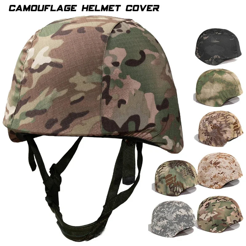 Tactical Fast Helmet Cloth Camouflage Helmet Cover Outdoor Sports Helmet Accessory for M88 Helmet