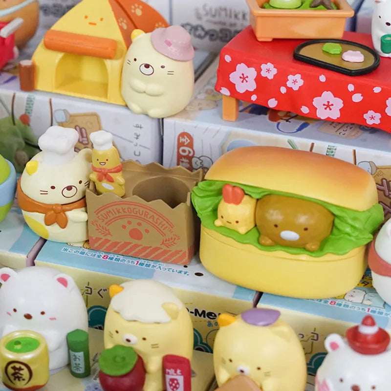 Sumikkogurashi Animal Figures Toy Kawaii Japan Sumikko Gurashi Action Figures Cute Decorative Set Model Dolls Toys Xmas Gift