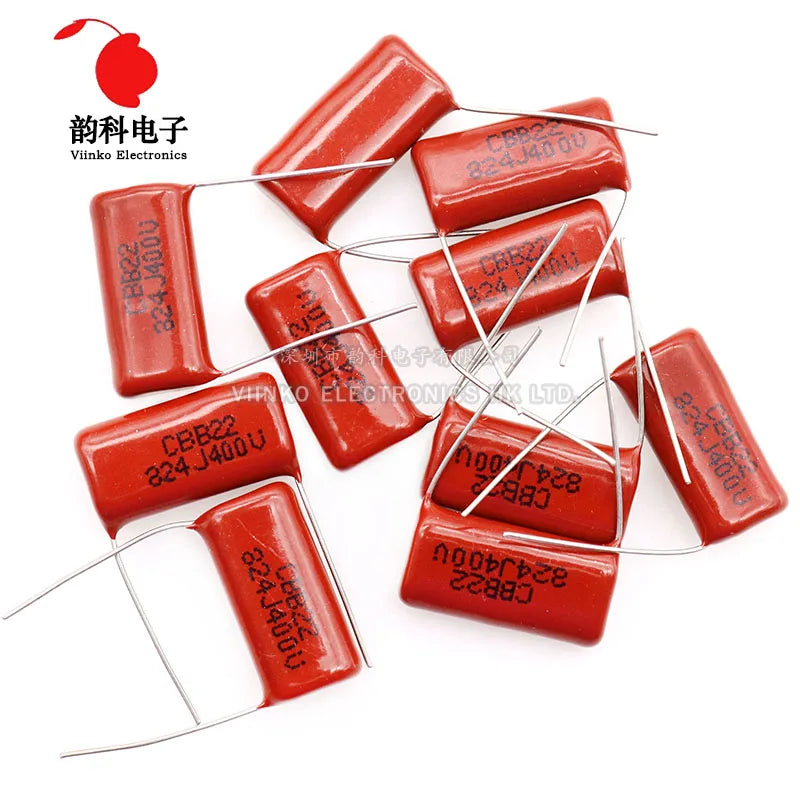 10PCS 63V 100V 250V 400V 450V 630V 2000V CBB Polypropylene film capacitor 101 103 104 105 125J 221 222 223 224 225 332 333 334