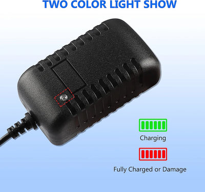 6V Battery Charger for Ride on Toys,6V Charger for Ride on Car Best Choice Products SUV Powered Accessories