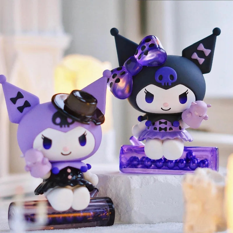 Genuine TOPTOY Sanrio Kuromi Werewolf Series Mysterious Blind Box Collectible Figure Model Mysterious Box Girl Doll Holiday Gift