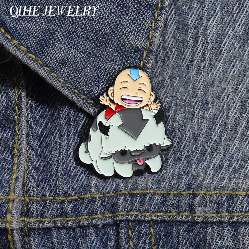 Funny Cartoon Anime Game Brooch Enamel Pins Custom Gaming Peripherals Badge Accessories Decorative Lapel Jewelry Gift for Fans