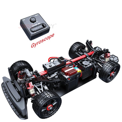 MJX Hyper Go 1/14 High Speed On Road RC Rally Car With Gyro Metal Chassis Extra Drift Wheel 14301 14303 Brushless Racing Vehicle