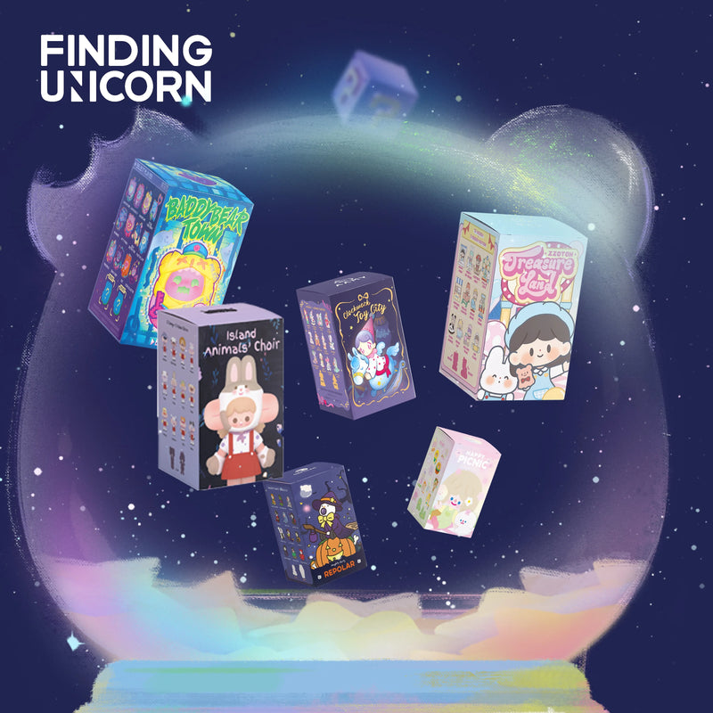 Finding Unicor FINDING SURPRISE LUCKY BAG With Blind Box Action Figure Kid Toy Birthday Gift Mystery Box Collectible Cute Action