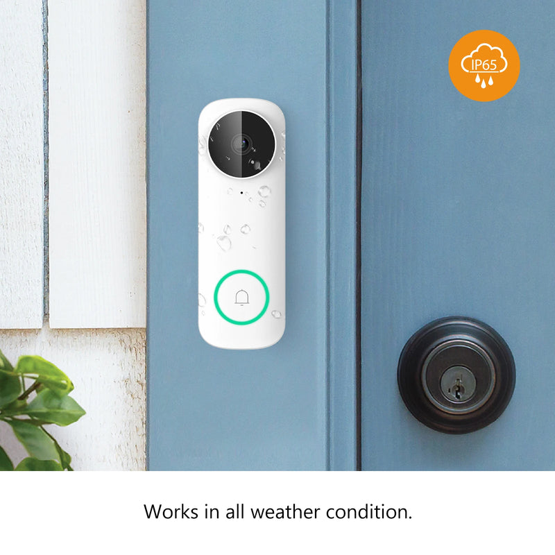 IMOU DB61i Smart Door Bell Camera 5MP Home Wired Video Security Protection Night Vision IP65 Weatherproof