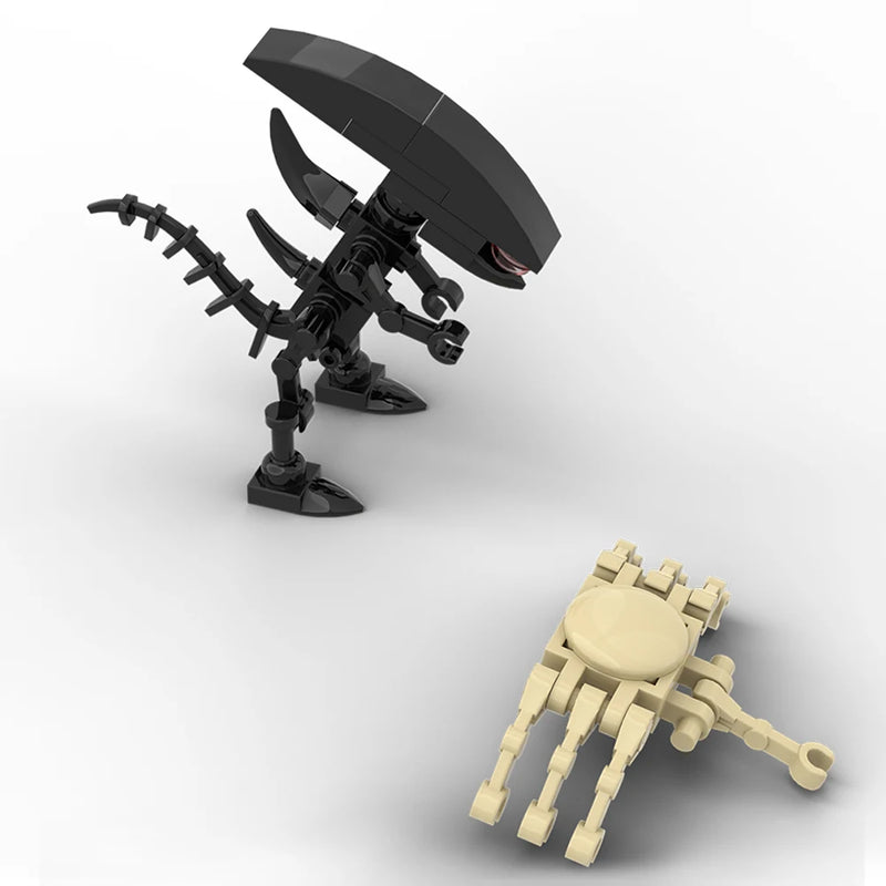 Alien and Face Hugger Bricks Model Toy Building Blocks Action Figure Juguetes For Kids and Adult Toys Birthday Gifts