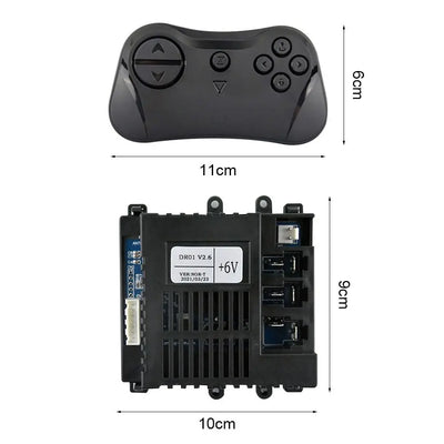 DR01 V2.6 2.4G Bluetooth Remote Control and Receiver Accessories for Kids Powered Ride on Car Replacement Parts