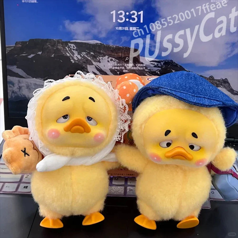 In Stock Upset Duck Work Upsets Me Blind Box Hard Working Duck Mystery Box Surprise Gift Troublesome Duck Action Figure Toys