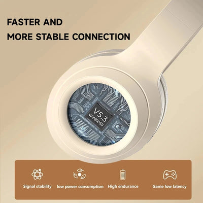 XIAOMI TH30 Wireless Headphones Bluetooth 5.3 250mAh Earphones Foldable Gaming Headset Sport Headphone with Mic Music Earbuds