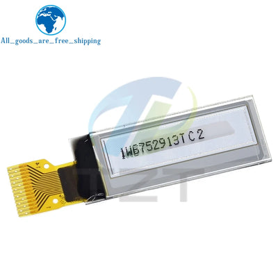 TZT 0.91 inch OLED Module White/Blue OLED 128X32 OLED LCD LED Display Module 0.91" IIC Communicate For Arduino ROHS