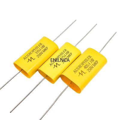 2Pcs 250V MKP Capacitor Audio HIFI Fever Audio Metal Film Coupling Frequency Dividing 1UF 1.5UF 1.8UF 2.2UF 2.7UF 3.3UF