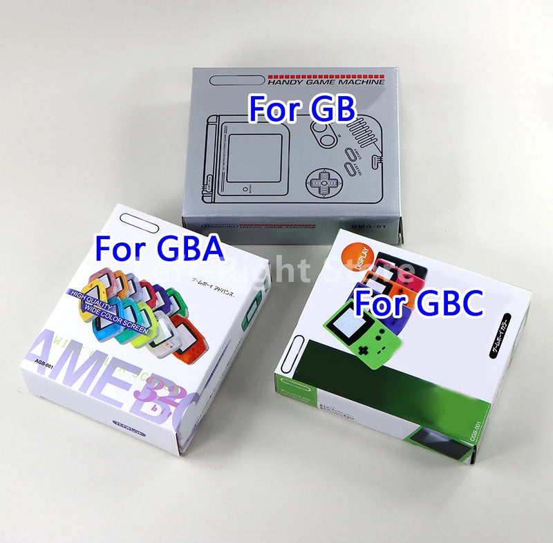 1PC For GBA GBC Game Console New Packing Box Carton For Gameboy Advance SP GBA SP GB New Packaging Protect Box