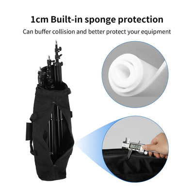 Selens Waterproof Professional Light Stand Bag Tripod Bag Umbrella Carrying Case Cover For Photography Monopod Accessories