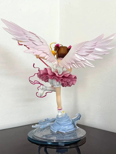 Hot Stock Cardcaptor Sakura Anime Kinomoto Figure Pvc Action Figurines Lovely Girl Collectible Model Adult Doll Desktop Toy Gift