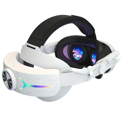 Comfortable Adjustable RGB Head Strap 8000mAh Battery for VR Headset Headband Perfect for Immersive VR Adventures