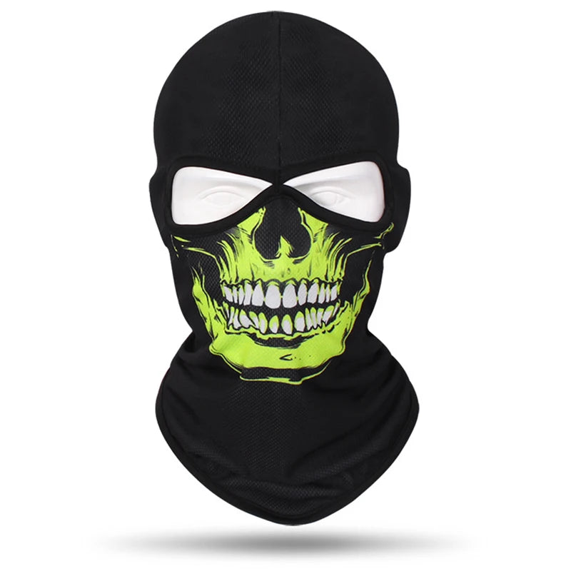 Tactical Balaclava Skull Full Face Cover Hat Motorcycle Mask Skiing Cap Cycling Hunting Head Neck Gaiter Men Bike Helmet Liner