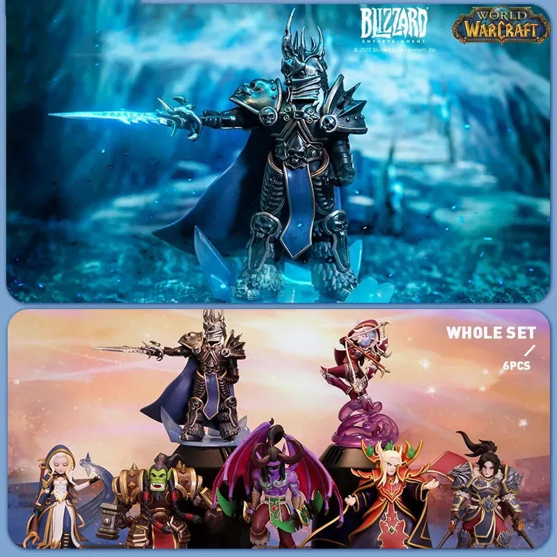 POP MART World of Warcraft Classic Blind Random Box Toys Ornaments Action Figure Mystery Box Caja Caixa Guess Bag for Boys Gitf