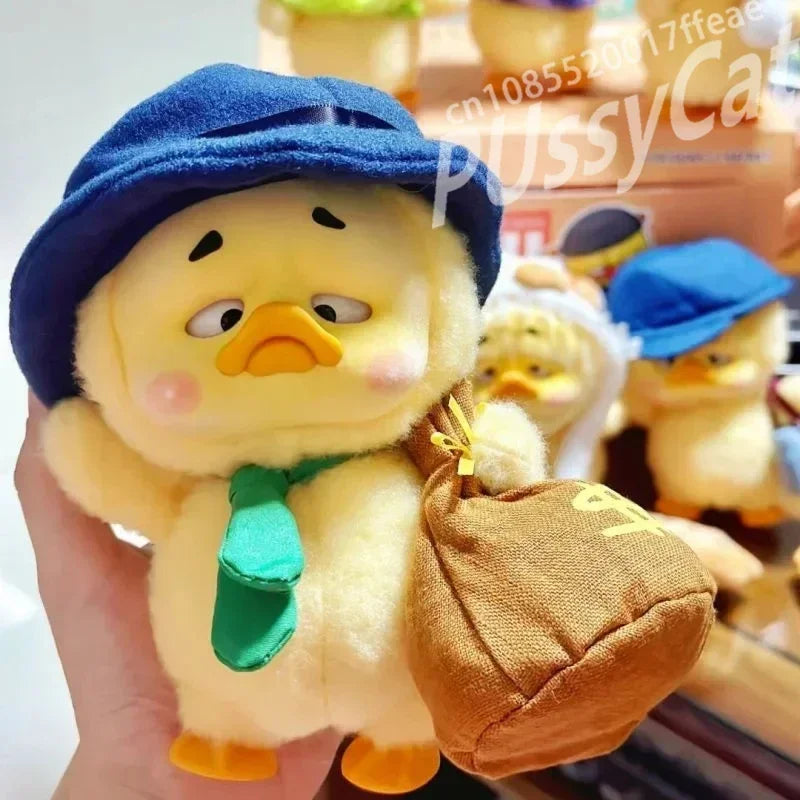 In Stock Upset Duck Work Upsets Me Blind Box Hard Working Duck Mystery Box Surprise Gift Troublesome Duck Action Figure Toys