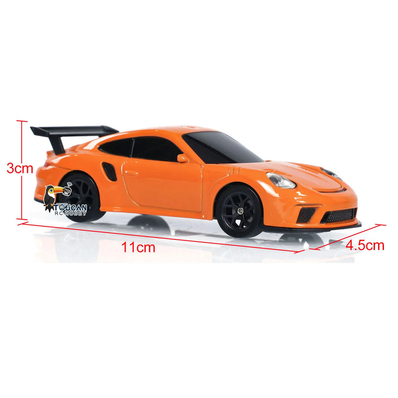 RTR Mini Toys 4WD 1/43 RC Speed Car 2.4G Four-wheel Drive Radio Control Racing Drifting Car Toy High Speed Model Gifts for Boys