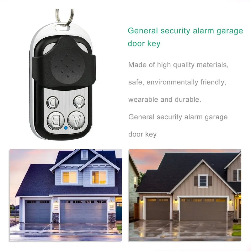 433MHZ Cloning Duplicator Key Remote Control Controller Universal Clone Learning Code Fixed Code For Gate Garage Door