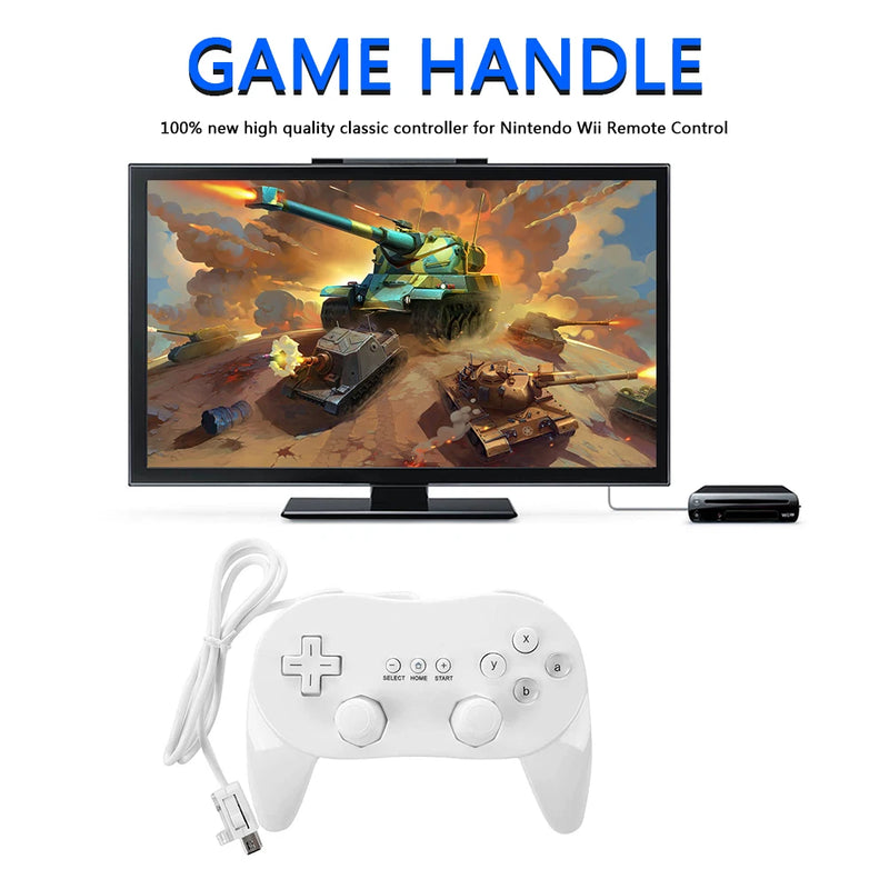 Control For Nintendo Wii / U WiiU 2 Controller Remote Accessories Gamepad Gaming Kit Gamer Mando Command Game Pad Joystick Wired