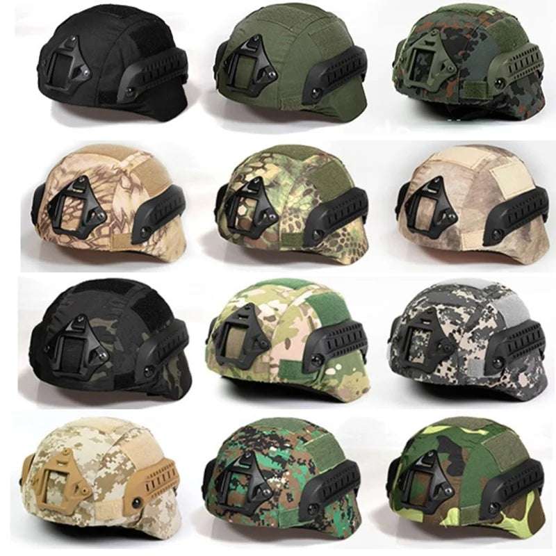 Multicam Helmet Cover Airsoft Tactical Helmet Cover for Military MICH 2000 Fast Helmet Airsoft Shooting Sports Equipment