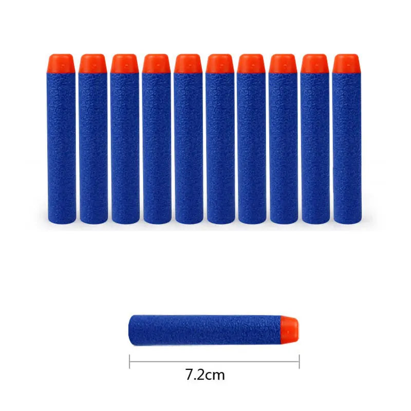 EVA Soft Hollow Round Head Sucker Refill Darts Bullets for Nerf EVA Military Gift Gun Bullet Toys Xmas Children Gift Nerf Gun