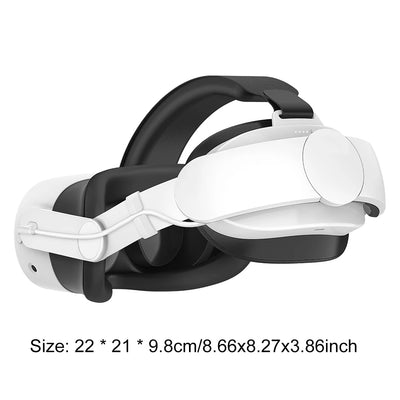 Adjustable Head Strap 6000mAh Battery Replacement Head Strap Extend VR Playtime Enhanced Support and Balance for Meta Quest 3S/3