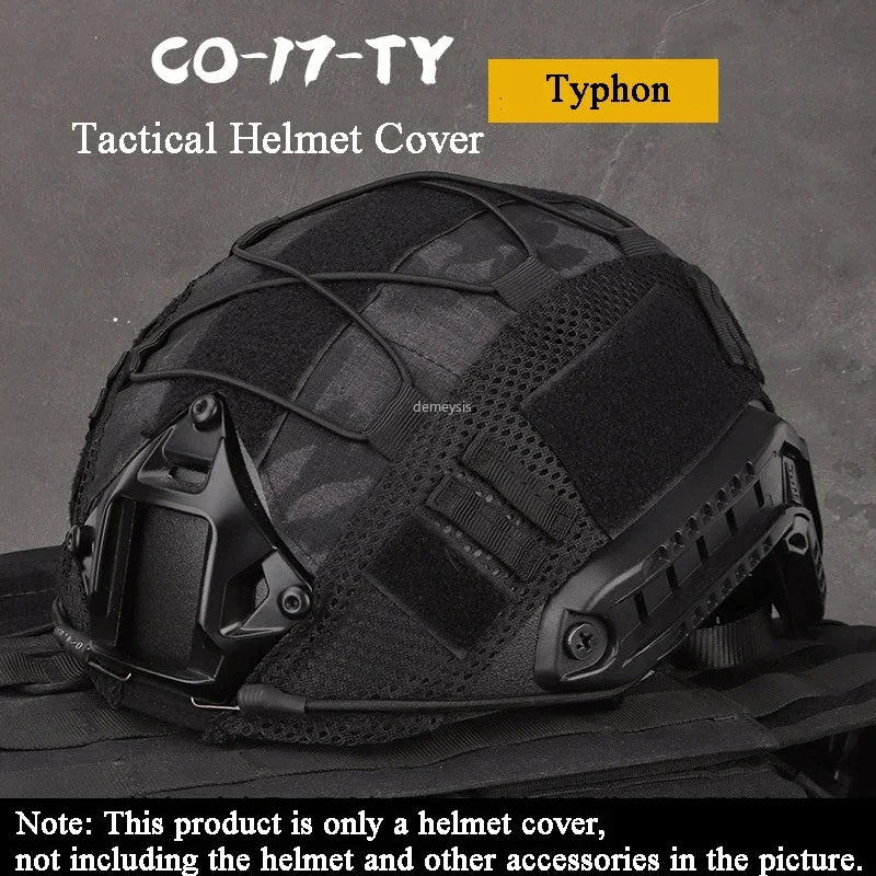 Tactical Helmet Cover for Fast MH PJ BJ Helmet Airsoft Paintball Helmet Cover