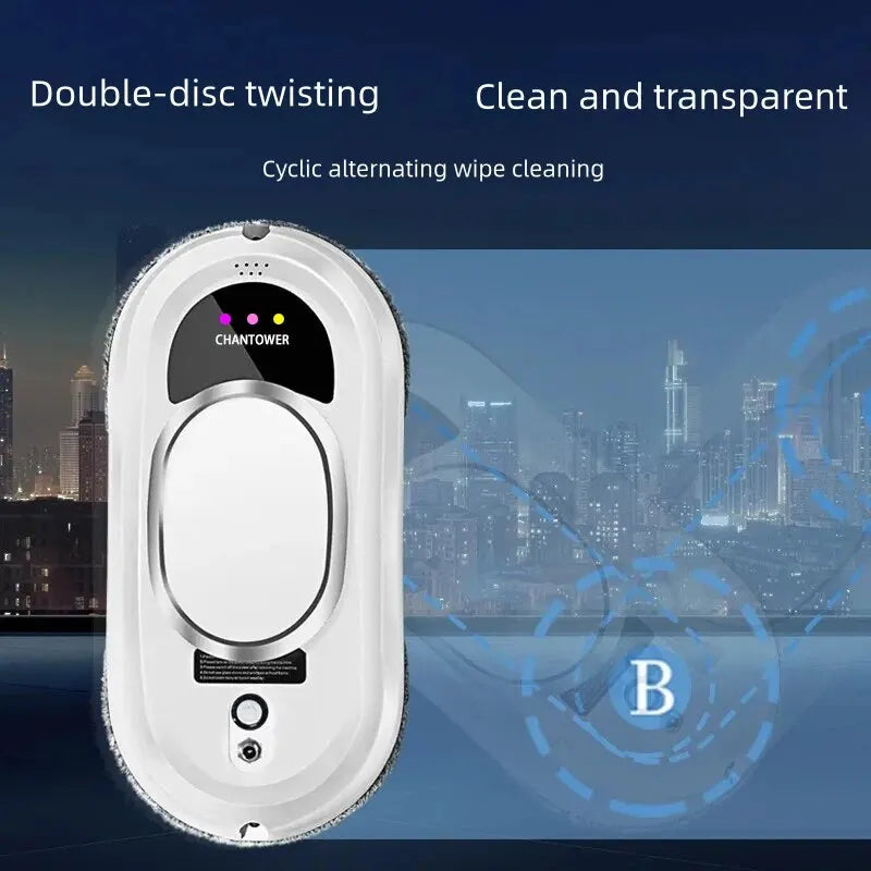 Intelligent Window Cleaning Robot Vacuum Cleaner Robot Window Cleaner Electric Glass Remote Control for Home