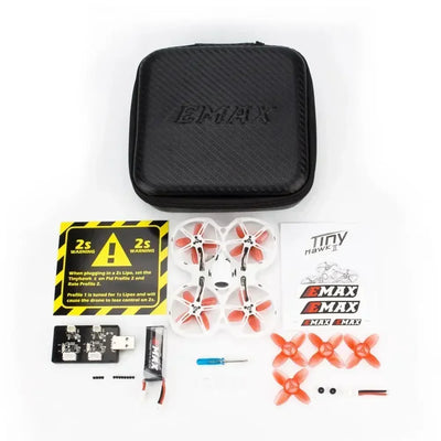 EMAX Tinyhawk II Indoor FPV Racing Drone RC Toy Quadcopter 16000KV RunCam Nano2 700TVL 37CH 25-100-200mW VTX 1S-2S BNF